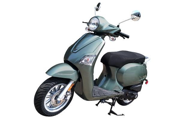 2022 Urbano 50i Scooters - Green - Huge Discount!